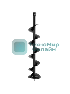 Шнек для льда Denzel IR-150, диаметр 150 мм, длина 800 мм, соединение 20 мм, съемный нож