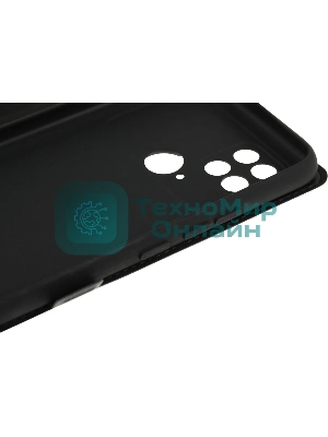 Чехол (флип-кейс) BoraSCO для Xiaomi Poco C40 черный