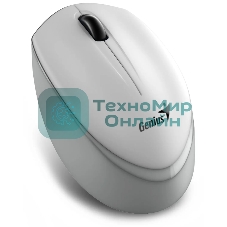 Мышь беспроводная Genius NX-7009 белый/серый, 1200 dpi, радиоканал, USB, кнопки - 3