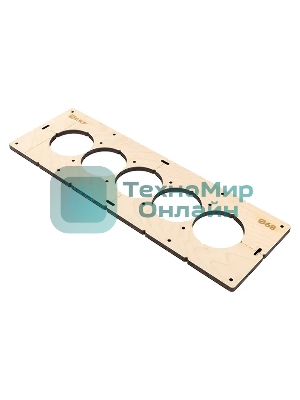 Шаблон для подрозетников EKF Expert sh-d68-5 c 5 отверстиями d 68 мм