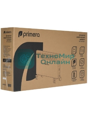 Конвектор электрический Primera Ram PHP-1508-MXR, белый, 1500 Вт, 20 м2, термостат