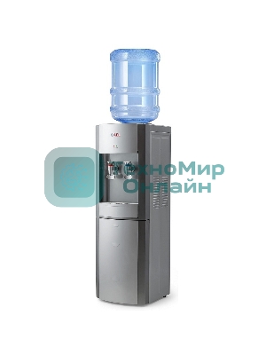 Кулер AEL LD-AEL-28 напольный электронный серебристый/серый