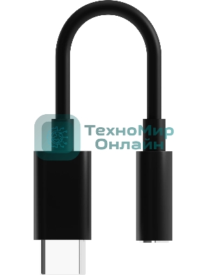 Переходник Defender JACK03-01 3.5 jack (F)-Type-C(M) c ЦАП 1