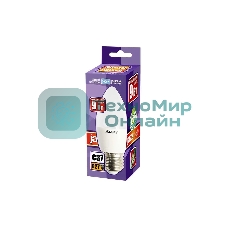 Лампа светодиодная JazzWay PLED-SP C37 9Вт свеча 5000К холодный белый E27 820лм 230В