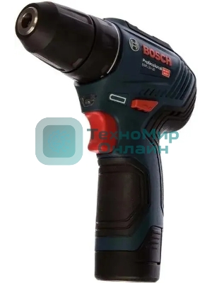 Дрель-шуруповерт Bosch GSR 12V-30, 12 В, 2 Ач, 30 Нм, бесщеточный
