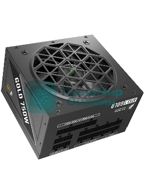 Блок питания 1STPLAYER NGDP Gold 750W, 750Вт, 80 PLUS Gold, 120мм, модульный, черный