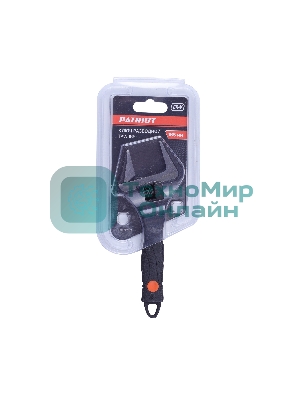 Ключ разводной Patriot TAW 165, Cr-V, тонкие губки, фосфатирование, 165 мм, зев 34 мм