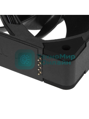 Комплект вентиляторов для корпуса Thermaltake TOUGHFAN EX12 Pro (3 шт.) черный, 120 мм, 2000 об/мин, 29.8 дБ, 4 pin