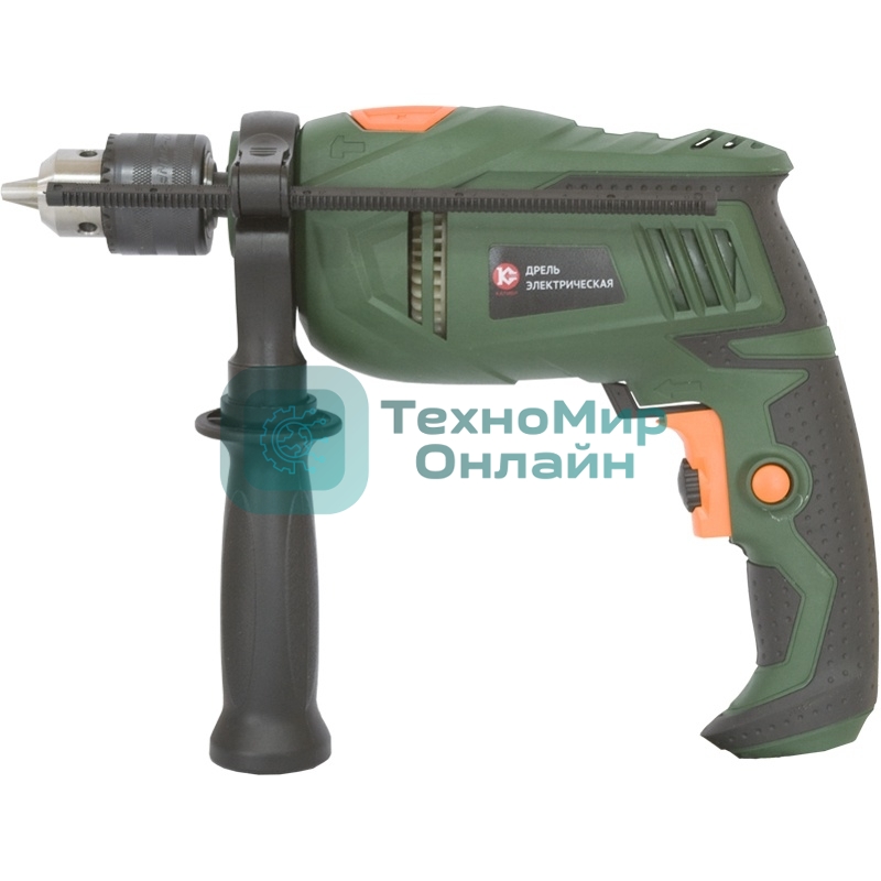 Дрель КАЛИБР ДЭ- 680ЕРУ 680Вт 13мм 0-2600об/мин рев удар