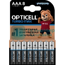 Батарея Opticell Turbo MAX LR03 AAA (8шт) блистер