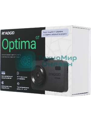 Видеорегистратор с радар-детектором ROADGID Optima GT, 1920x1080, 2.31