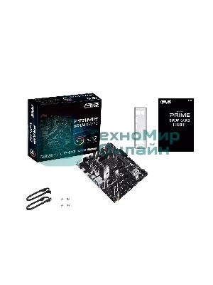Материнская плата ASUS PRIME B550M-K ARGB, Socket AM4, AMD B550, 2xDDR4, 4xSATA, 2xM.2, 1xPCI-E 4.0 x16, 1xPCI-E x1, 1xHDMI, 1xDP, 1x 1Gb LAN, 4xUSB-A 3.2 Gen 1, 2xUSB-A 2.0, 3x3.5 мм, 7.1, Micro-ATX