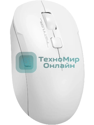 Мышь беспроводная A4Tech Fstyler FG16CS Air белый, 2000 dpi, радиоканал, USB, кнопки - 3