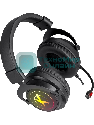 Гарнитура Defender Epic Pro чёрный, проводная, подсветка