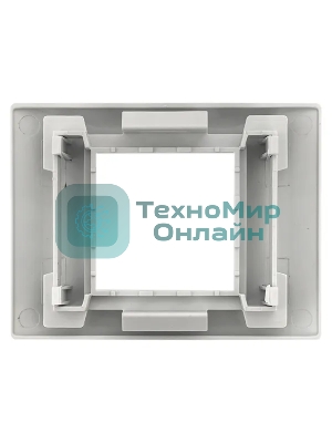 Рамка+суппорт EKF C-Line sup-2-105-50 PROxima на 2 модуля (1 пост) для парапетного кабельного канала