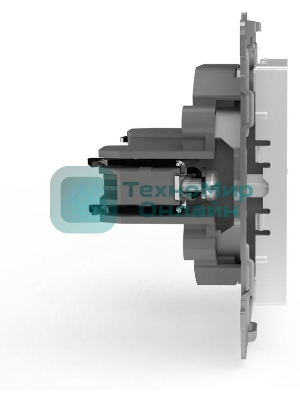 Коннектор TV TOKOV ELECTRIC СП Pixel механизм белый