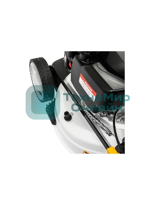 Газонокосилка бензиновая Kranz KR-430NSP несамоходная, 150 см3, 43 см