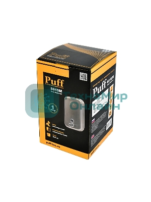 Дозатор для жидкого мыла из нерж. стали, матовый Puff-8615m, хром матовый, 1000 мл