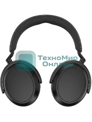 Беспроводные/проводные наушники Sennheiser Momentum 4 Wireless черный, полноразмерные, Bluetooth + Jack 3.5 мм, активное шумоподавление, до 60 ч