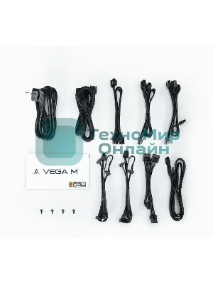 Блок питания Chieftec Vega M PPG-750-C (ATX 3.1, 750W, 80 PLUS GOLD, Active PFC, 135mm fan, Gen5 PCIe, Full Cable Management) Retail