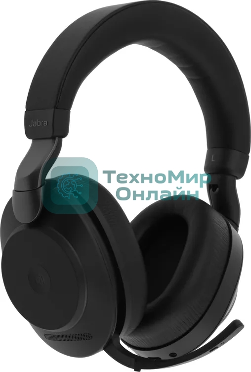 Гарнитура беспроводная Jabra Evolve2 85, Link380c MS Stereo черный