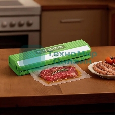 Вакуумный упаковщик Kitfort КТ-1558 ручной 70Вт 0.6Бар шир.пак.:30см зеленый