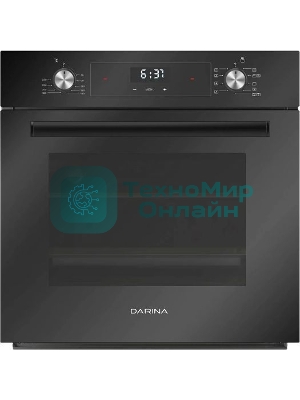 Духовой шкаф электрический Darina 0V5 BDE 112 708 B1 черный, встраиваемый