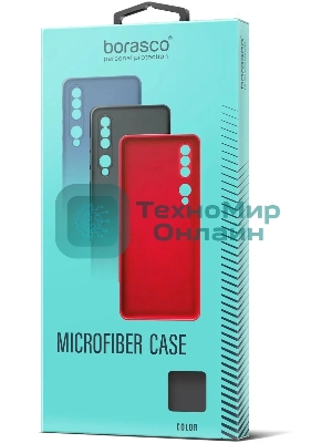 Чехол (клип-кейс) BoraSCO Microfiber Case для Samsung Galaxy A03 синий