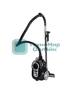 Пылесос JVC JH-VC430 синий, 360/2100 Вт, уборка сухая, пылесборник контейнер, 2.5 л