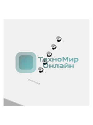 Вытяжка пристенная островная Maunfeld Bath 401 белый, 40 см, 1150 куб. м/ч, 52 дБ