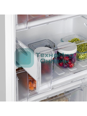 Морозильная камера NordFrost DF 263 WAP белый, 150л, 5 ящиков