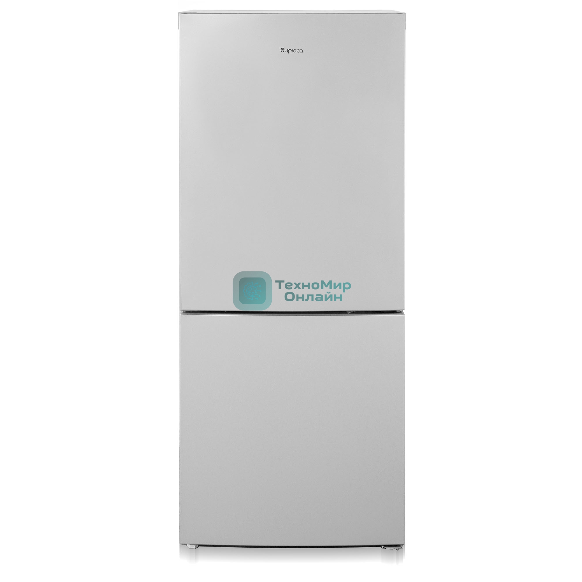 Холодильник Бирюса Б-M6041 металлик двухкамерный 183/85л морозилка снизу