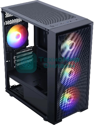 Компьютерный корпус Accord M203 черный без БП mATX 2xUSB 2.0 1xUSB 3.0 1xUSB3.1 audio bott PSU