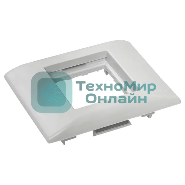 Рамка+суппорт EKF C-Line sup-2-105-50 PROxima на 2 модуля (1 пост) для парапетного кабельного канала