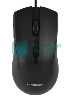 Мышь проводная CROWN CMM-310 черный