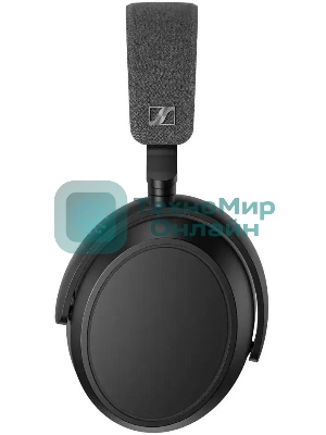 Беспроводные/проводные наушники Sennheiser Momentum 4 Wireless черный, полноразмерные, Bluetooth + Jack 3.5 мм, активное шумоподавление, до 60 ч