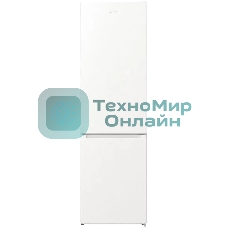 Холодильник Gorenje NRK6201PW4 белый двухкамерный 235/96л морозилка снизу, No Frost