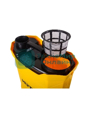 Опрыскиватель Huter SP SP-10AC аккум. ранц. 10л желтый/черный (70/13/52)