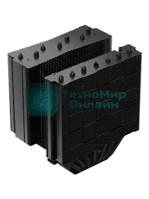 Кулер для процессора DEEPCOOL ASSASSIN IV VC VISION черный, 120 мм, алюминий/медь, 1800 об/мин, 29.3 дБ, 4 pin, 300 Вт, 172 мм