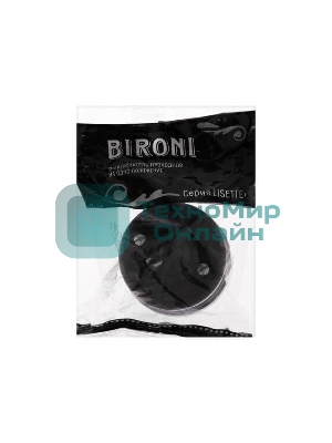 Выключатель проходной поворотный Bironi B1-201-22 1-кл. ОП Лизетта 10А IP20 ретро 4 полож. ABS-пластик коричневый