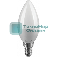 Лампа светодиодная ОНЛАЙТ 71628 OLL-C37-6-230-2.7K-E14-FR