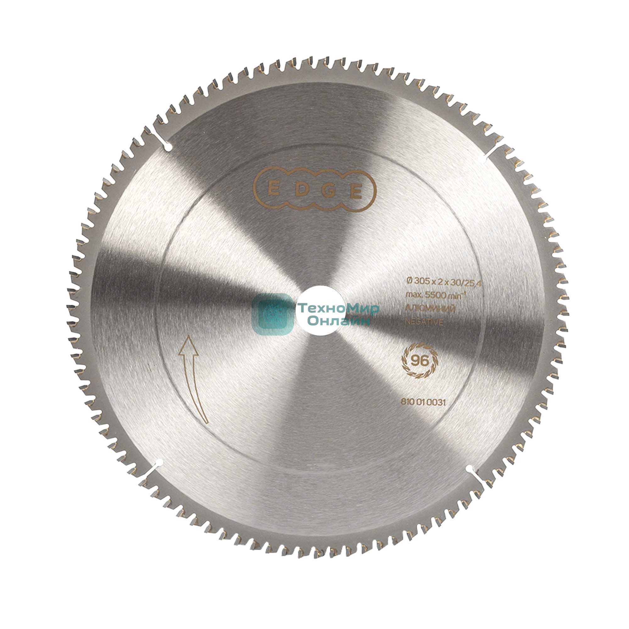 Диск EDGE by PATRIOT пильный по алюминию 305x96x30/25,4 negative