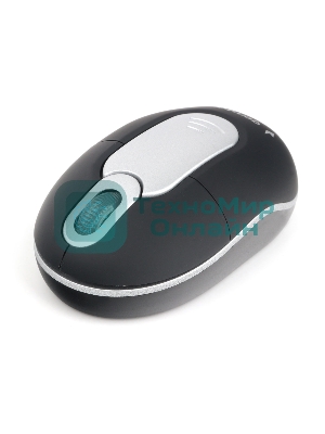 Мышь беспроводная Gembird MUSW-600 черный, 1200 dpi, радиоканал, USB, кнопки - 3