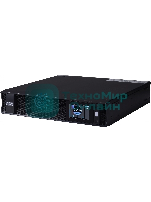 Источник бесперебойного питания Powercom Next, On-Line, 3000VA/3000W, Rack/Tower, 8*IEC320-C13 + 2*C19, LCD, Serial+USB, SmartSlot, подкл. доп. Батарей (2027233)