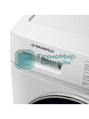 Стиральная машина Maunfeld MFWM127IWH02 белая, загрузка фронтальная 7кг, 1200 об/мин., класс: A+++