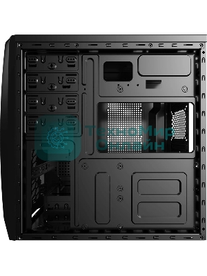 Компьютерный корпус Miditower Aerocool/Formula Cs-1102 черный ATX/micro ATX/mini ITX, USB 3.0 (без БП) 58133