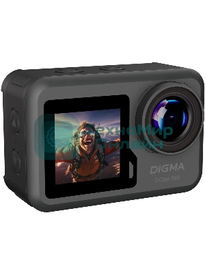 Экшн-камера Digma DiCam 980 1xCMOS 12Mpix черный