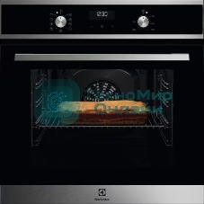 Духовой шкаф встраиваемый Electrolux EOF5H40BX черный/нержавеющая сталь