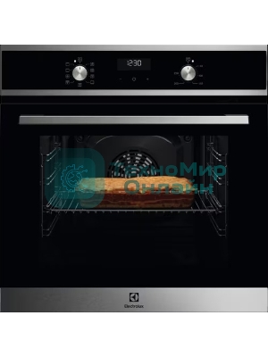 Духовой шкаф встраиваемый Electrolux EOF5H40BX черный/нержавеющая сталь