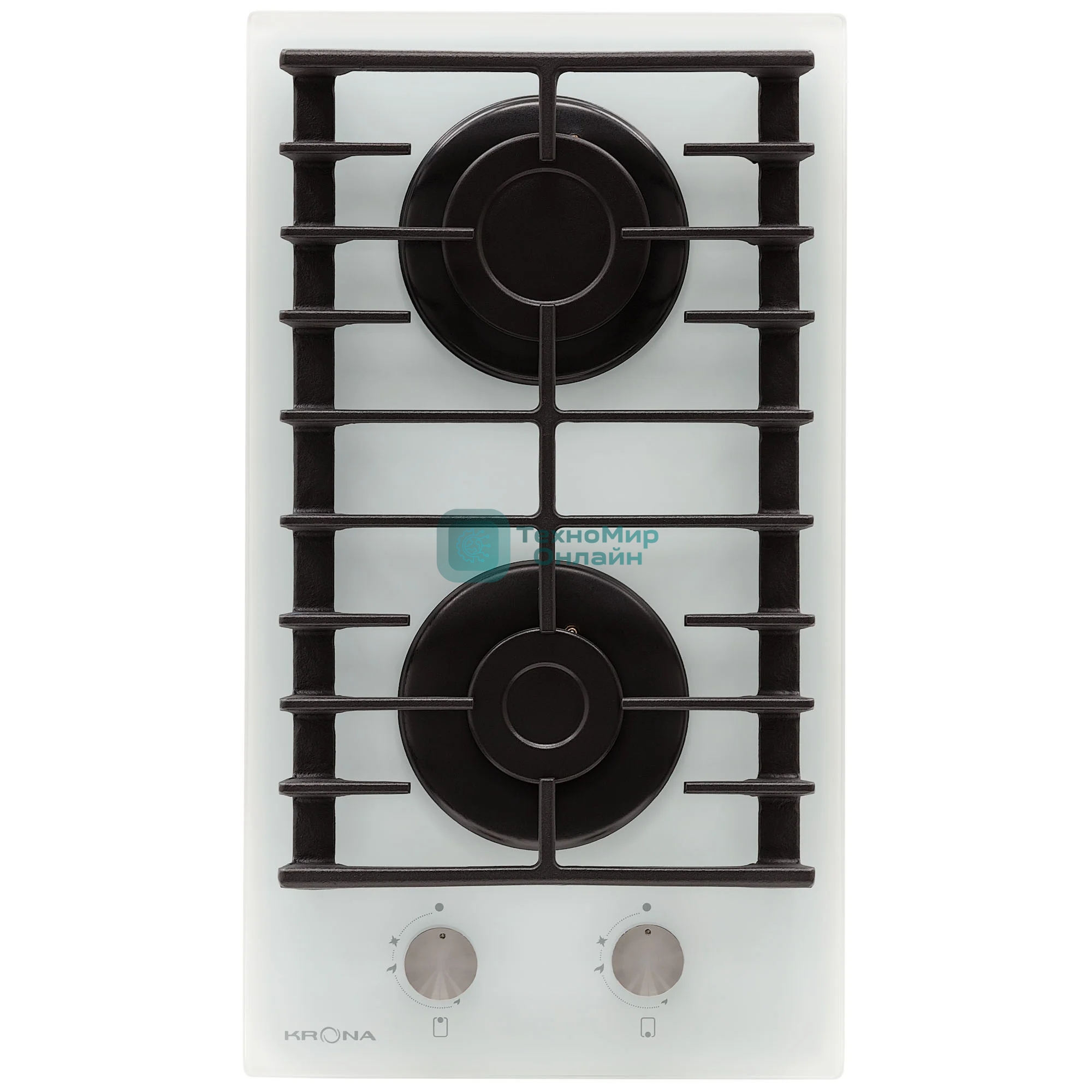 Газовая варочная панель Krona HAGEL 30 WH независимая, белый